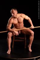 Photo Reference of sitting reference pose of